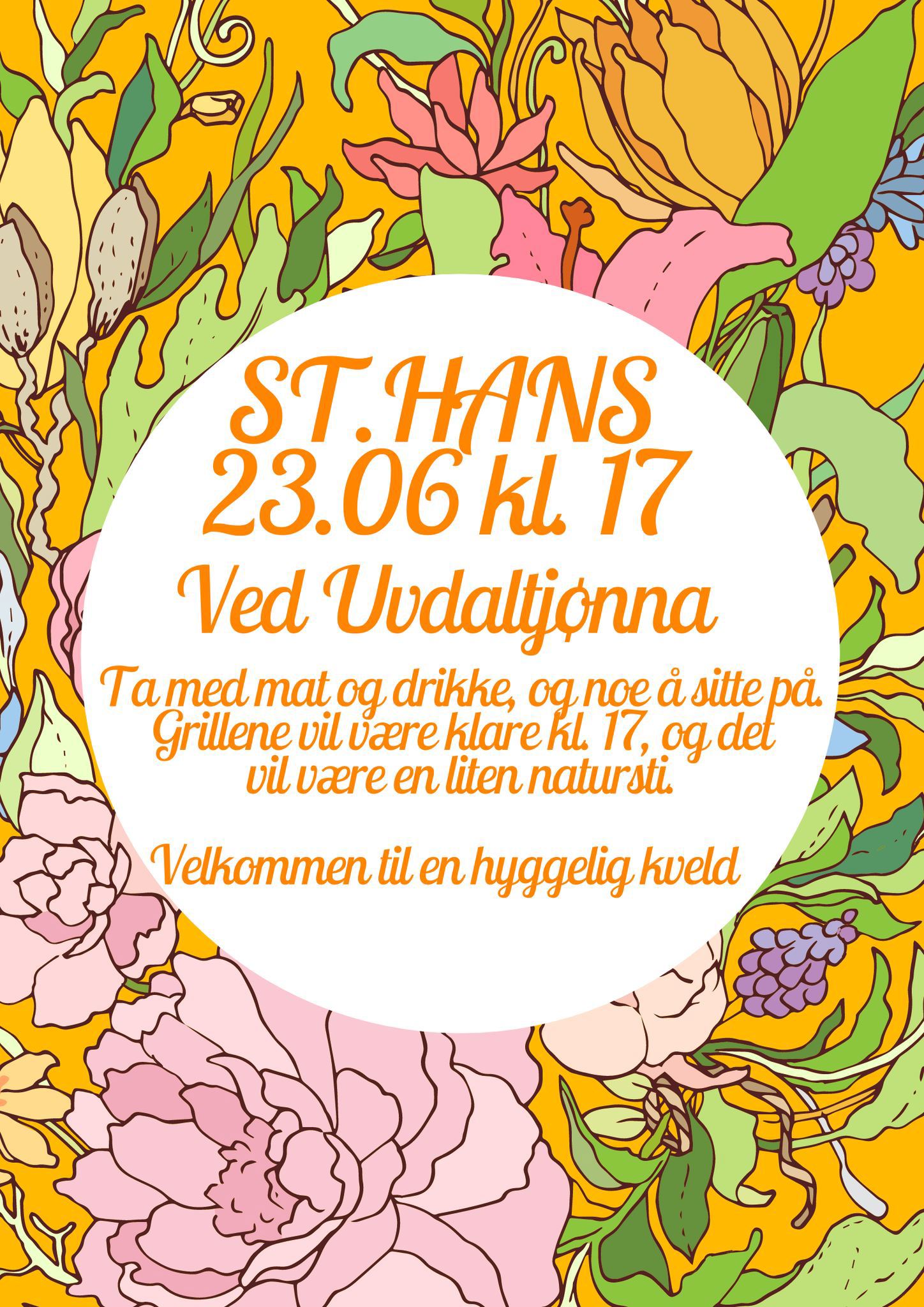 St.Hans feiring ved Uvdaltjønna