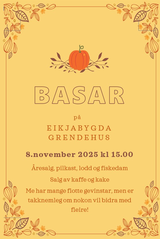 Artikkelbilde til artikkelen Basar 8.nov